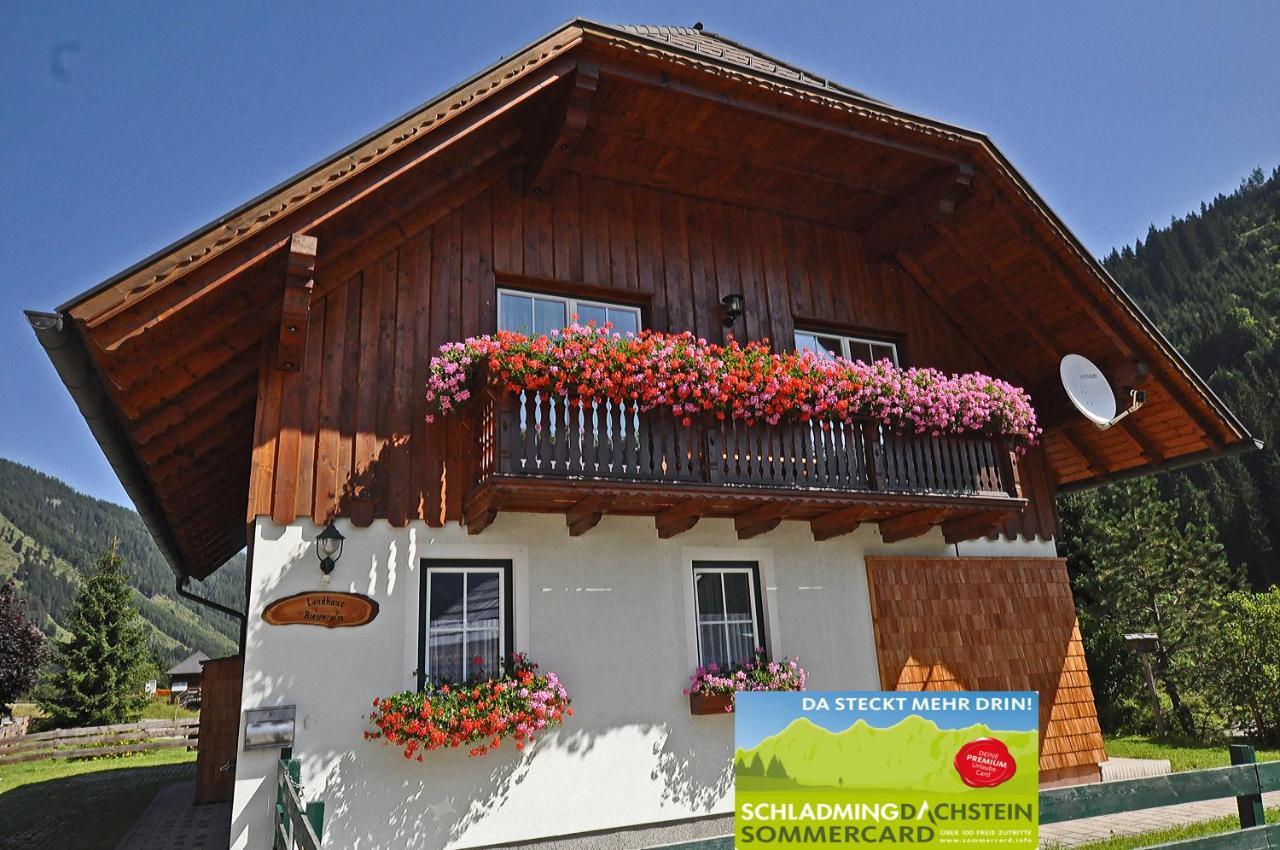 Landhaus Riesneralm Donnersbachwald Exteriér fotografie